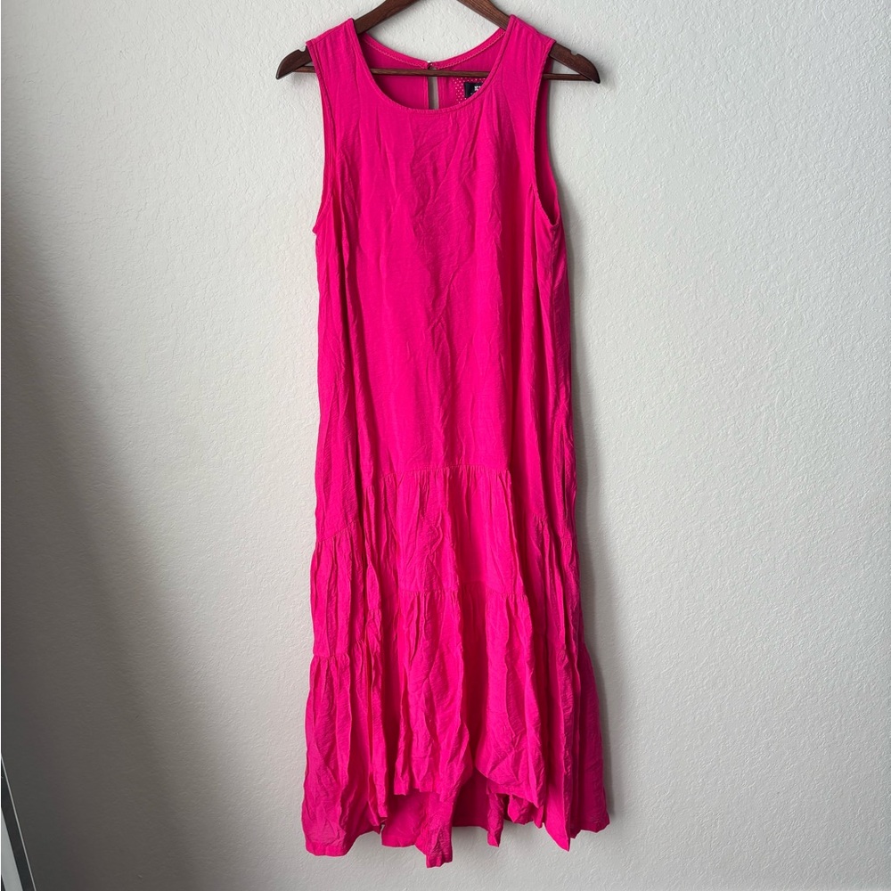 Anthropologie Maeve Marlene Tiered Midi Dress - Picture 3 of 8